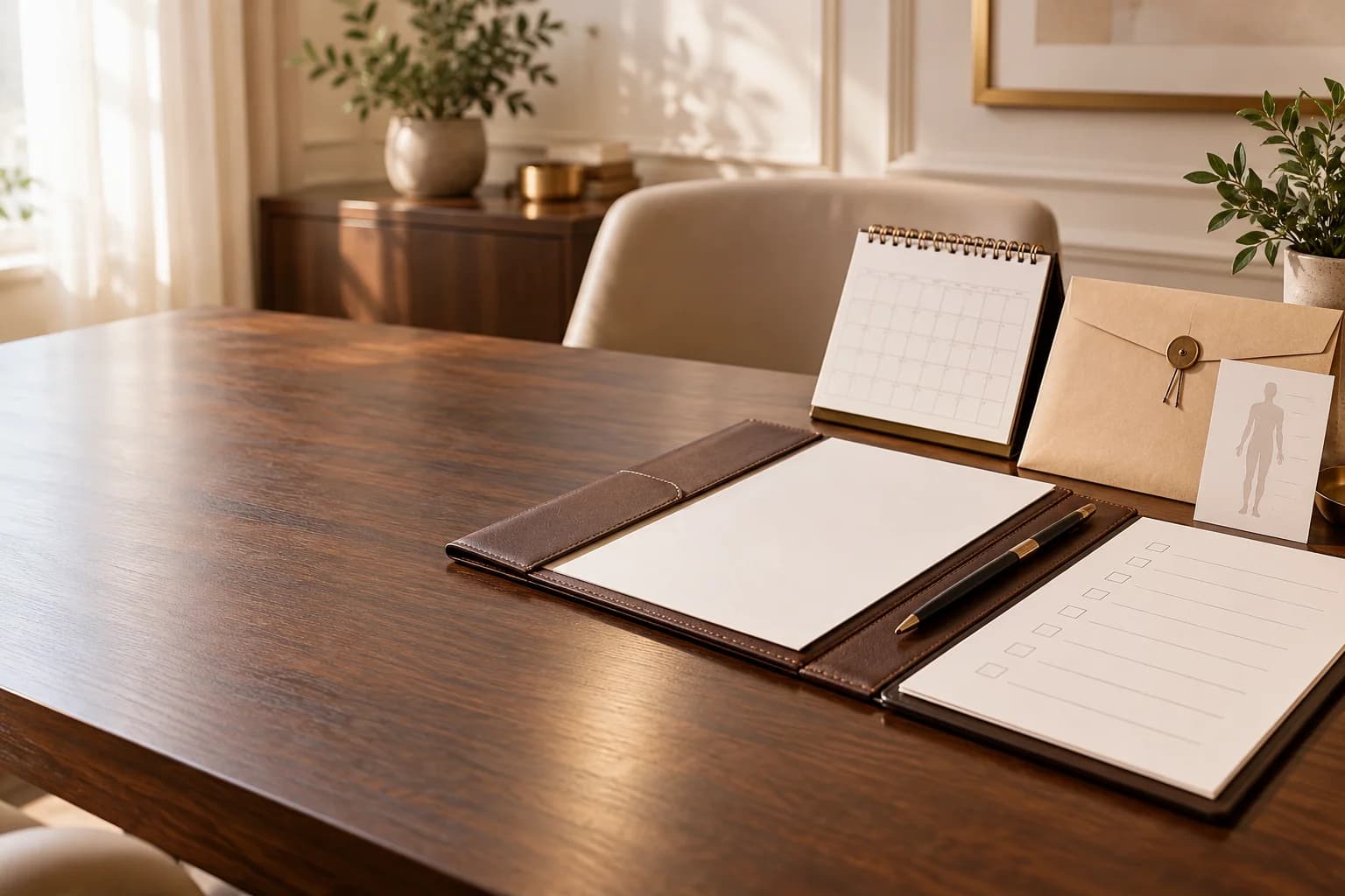 Editorial planning scene for Cosmetic surgery abroad: build a safer written plan
