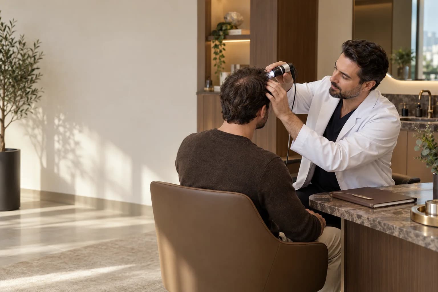 Clinical consultation about Hair Transplant in Istanbul