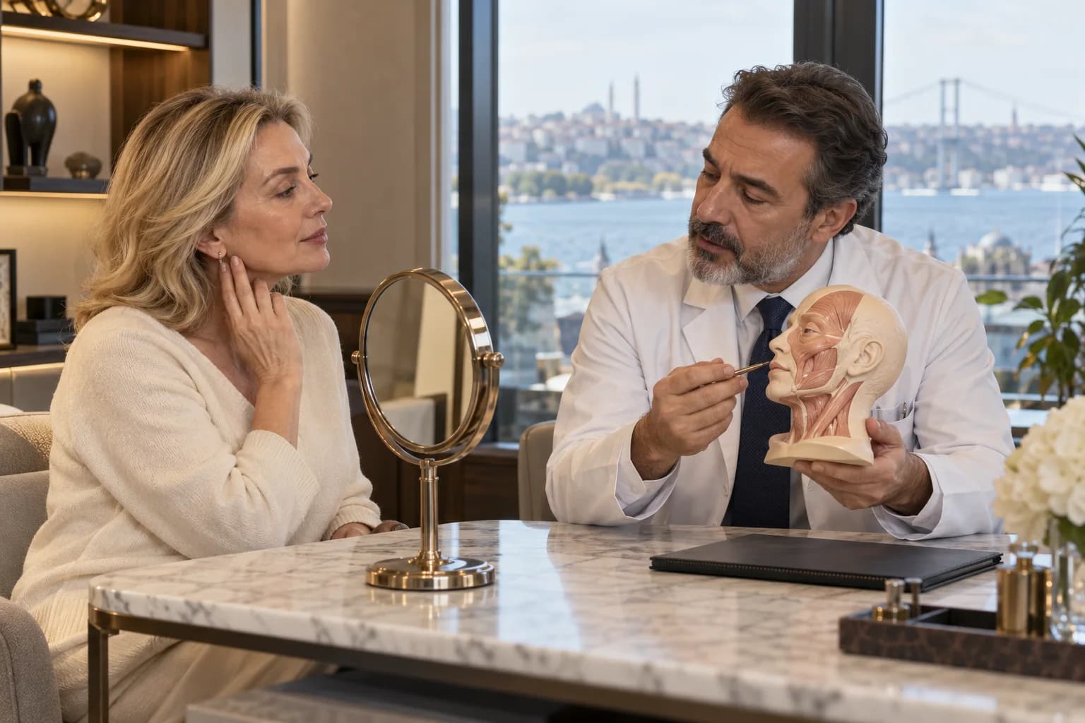 Clinical consultation about Face & Neck Lift in Istanbul