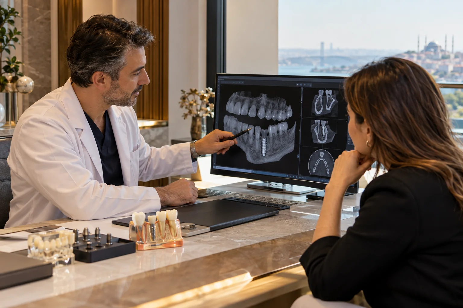 Clinical consultation about Implant in Istanbul