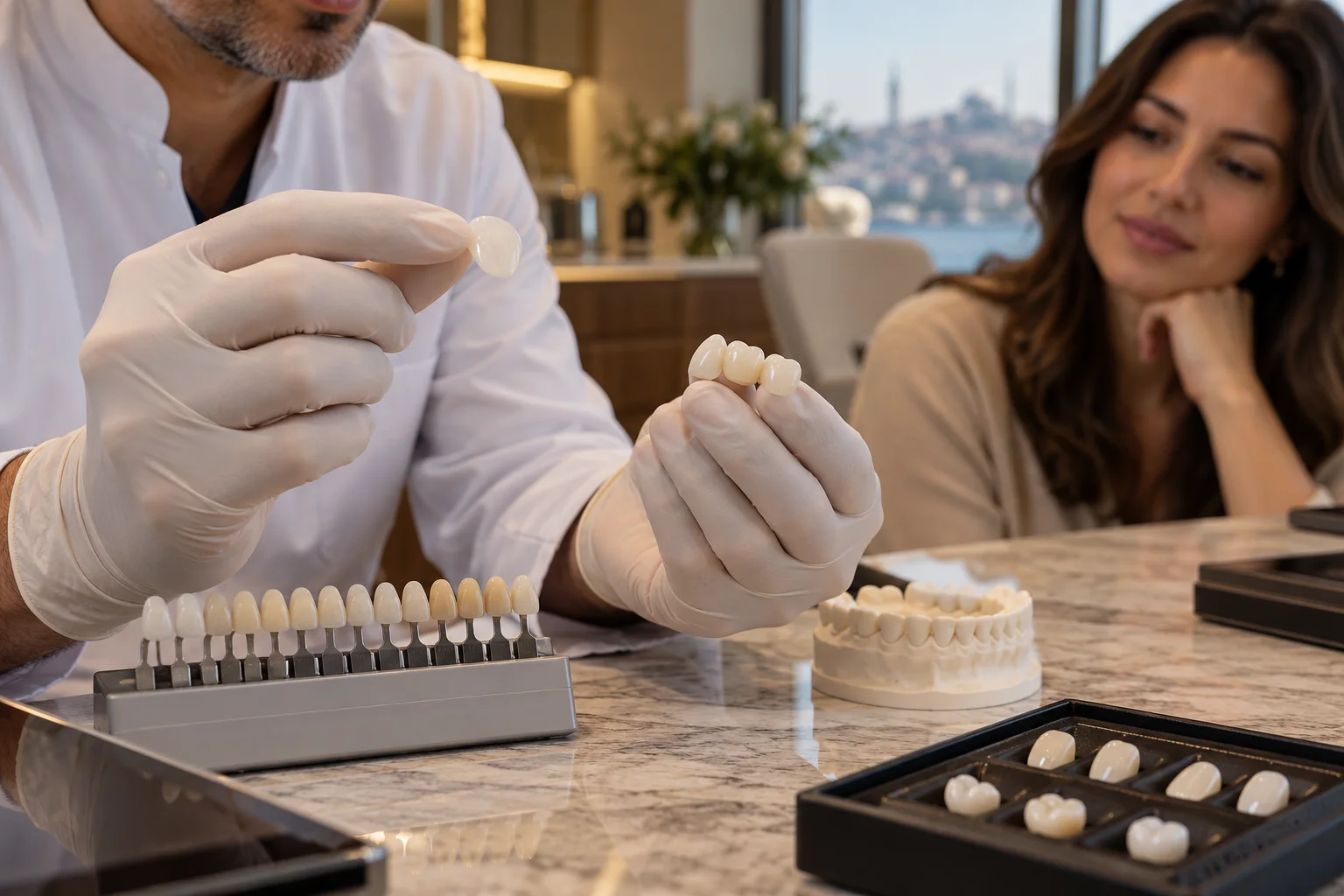 Clinical consultation about Veneers in Istanbul